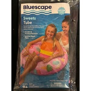 Bluescape Sweets Inflatable Swim Tube - Pool Float for Ages 9 & Up